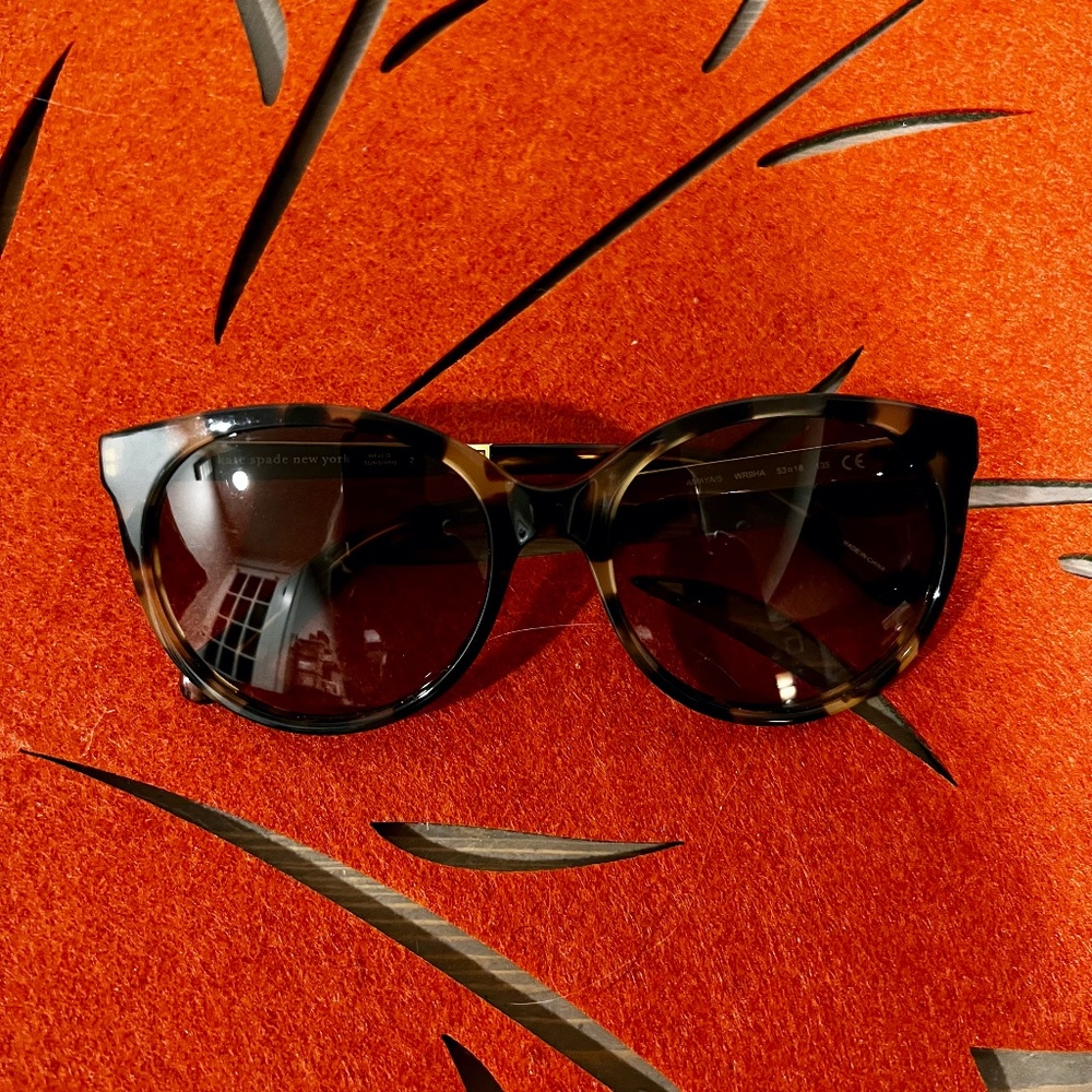 Kate Spade "Hello Sunshine 2" Tortoiseshell Sunglasses